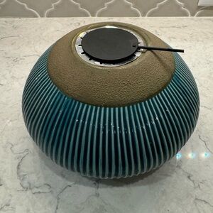 Outdoozie outdoor ‘cobalt’ tabletop Firepot for patio EUC